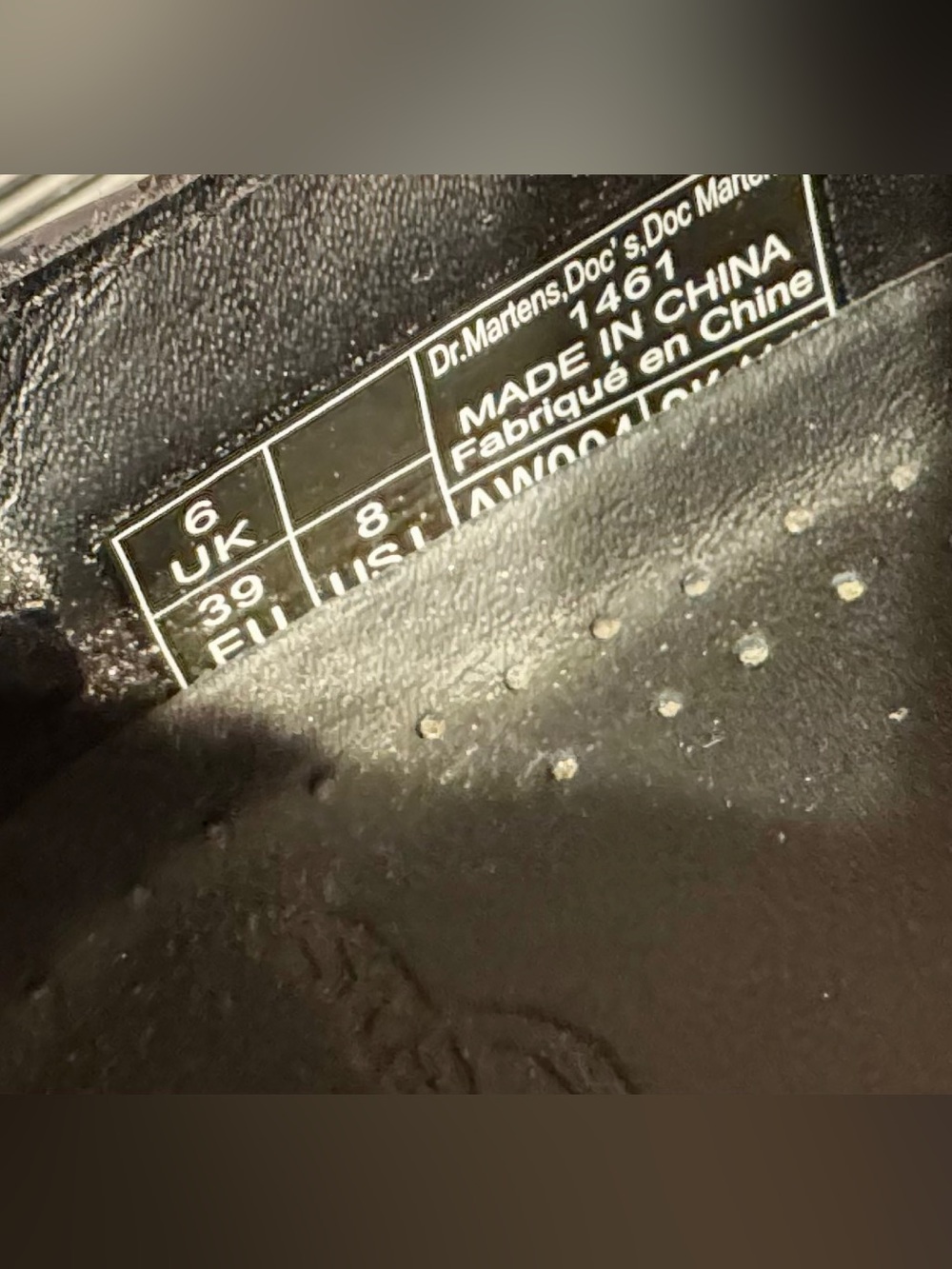Classic Dr. Marten Oxfords with Love Hearts (UK 6, US 8) - Picture 7 of 7